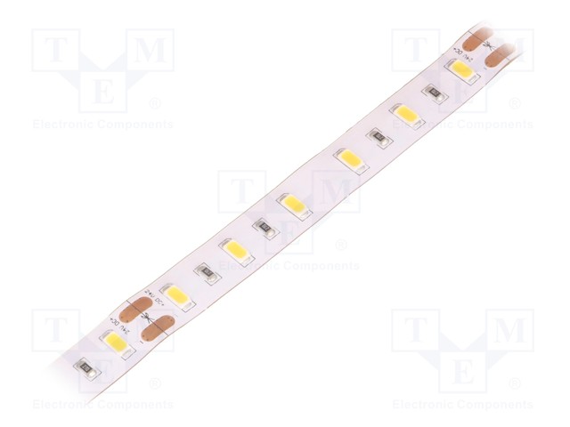 LED-NAUHA - LÄMMIN VALKOINEN - 5630 - LED/M: 60 - 12MM - VALKOINEN PCB - LED nauhat ja modulit - HH-30KGK-5630GWAA - 1