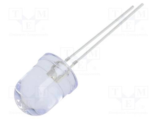 LED - SININEN - 10MM - 4200÷5800MCD - 30° - ETUOSA: KUPERA - 2,9÷3,4VDC - Pyöreät LEDit - OSBBS2A131A - 1