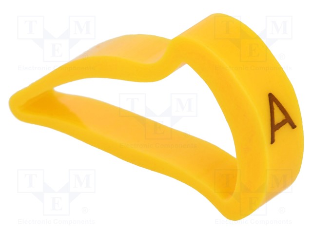 MERKIT - MERKINTÄ: A - 15÷20MM - H: 25MM - A: 16MM - -30÷100°C - L: 5MM - Kaapeleiden merkintä - MZ-5A - 1