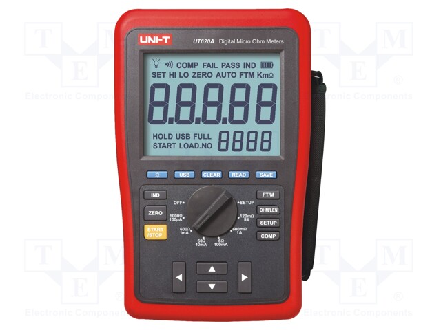 MILLIOHMIMITTARI - ±(0,25%+25DIGIT) - RESOL: 10UOHM - Milliohmimittarit - UT620A - 1
