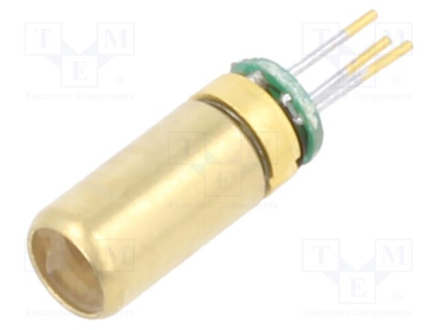 LASERMODUULI - 1MW - PUNAINEN - PISTE - 645÷660NM - 2,5÷3,3VDC - Lasermodulit - LC-LMD-650-07-01-A - 1