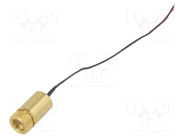 LASERMODUULI - 3MW - PUNAINEN - LINJA - 630÷640NM - 2,5÷3,3VDC - 45MA - Lasermodulit - LC-LMP-635-287-03A - 1