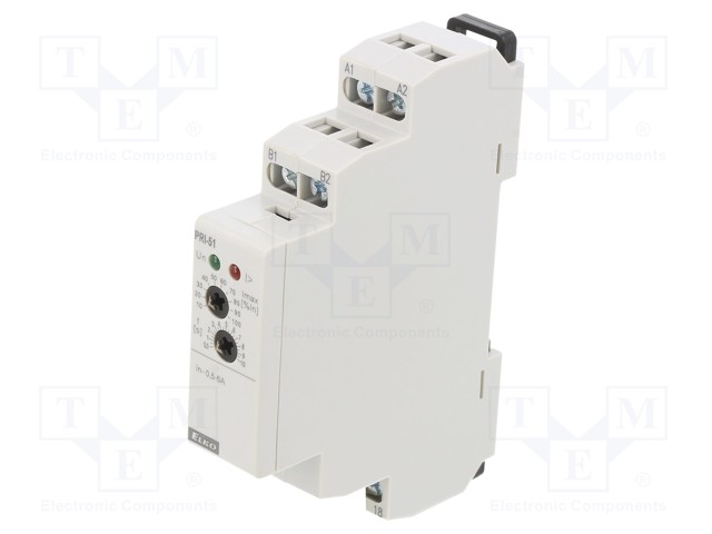 AC-VIRTA - 24÷240VAC - 24VDC - DIN-KISKOLLE - PRI-51 - SPDT - 250VAC/8A - Valvontareleet - PRI-515A - 1