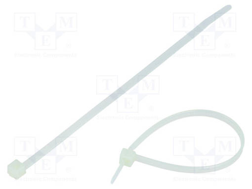 NIPPUSIDE - L: 150MM - W: 3,5MM - LUONNOLLINEN - POLYAMIDI - 135N - T - Nippusiteet - T30R-TNA - 1
