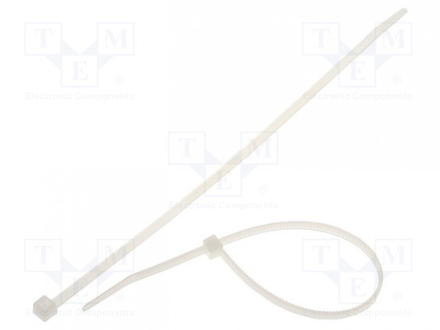 NIPPUSIDE - L: 190MM - W: 3,5MM - POLYAMIDI - 135N - LUONNOLLINEN - T - Nippusiteet - T30L-NA - 1