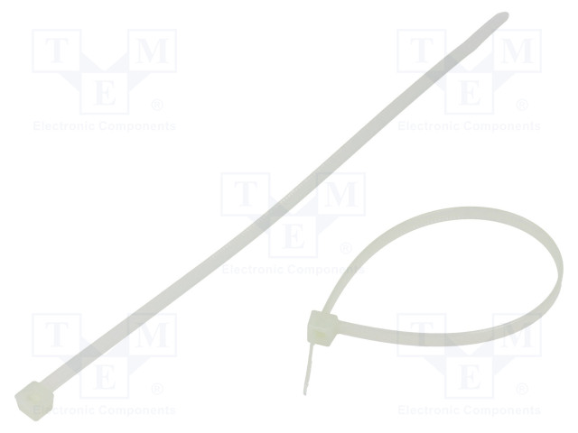 NIPPUSIDE - L: 210MM - W: 4,7MM - LUONNOLLINEN - POLYAMIDI - 355N - T - Nippusiteet - T80R-TNA - 1