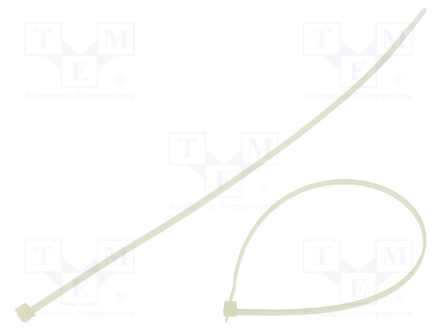 NIPPUSIDE - L: 290MM - W: 3,5MM - LUONNOLLINEN - POLYAMIDI - 135N - Nippusiteet - T30LL-PA66HS-NA - 1