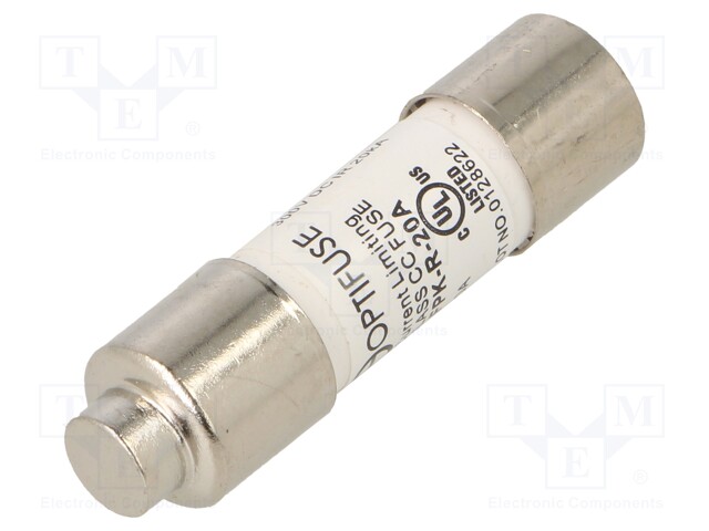20A - 600VAC - 600VDC - NOPEA - 10,4X38,1MM - Sulakkeet 10,3x38mm - FPK-R-20A - 1