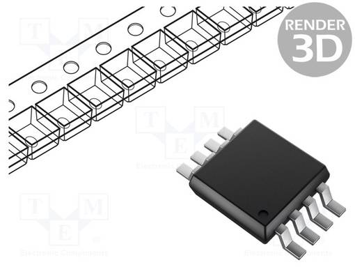 P-KANAVA MOSFET - UNI-POLAARINEN - -30V - -3A - 1,1W - MSOP8 - Transistorit - ZXM64P03XTA - 1