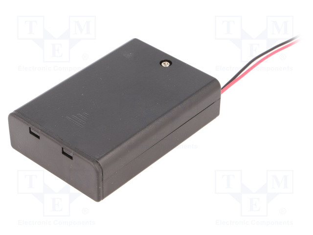 PARISTOPIDIN - AA,R6 - PAR.M: 3 - JOHDOT - 150MM - MUSTA - Paristopitimet, liittimet ja tarvikkeet - SBH-331A - 1