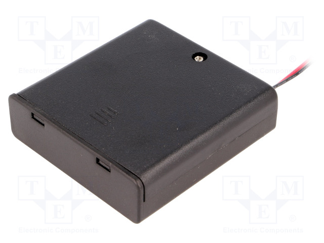 PARISTOPIDIN - AA,R6 - PAR.M: 4 - JOHDOT - 150MM - MUSTA - Paristopitimet, liittimet ja tarvikkeet - SBH-341-1A - 1