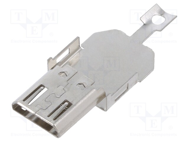 PISTOKKEEN KOTELO - ZX - JOHTOON - USB 2.0 - LEIKATTU RULLASTA - USB liittimet - ZX40-B-SLDA - 1