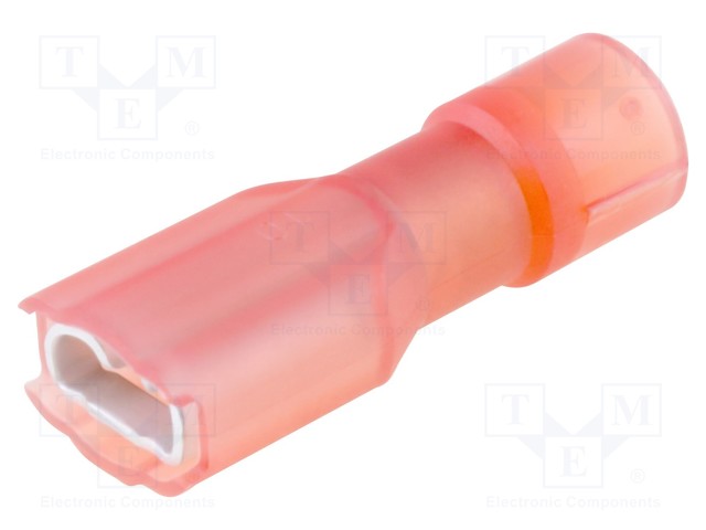 PURISTUSLIITIN - LITTEÄ - 4,8MM - 0,8MM - NAARAS - 0,75÷1,25MM2 - PURISTUS - Eristetyt liittimet - TMEDN480809-FA - 1
