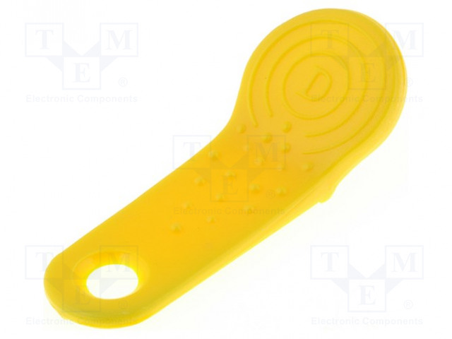 PYÖREÄN MUISTIN PIDIKE AVAIMENPERÄSSÄ - KELTAINEN - Muut muistit - mikropiirit - F56-DS9093A - 1