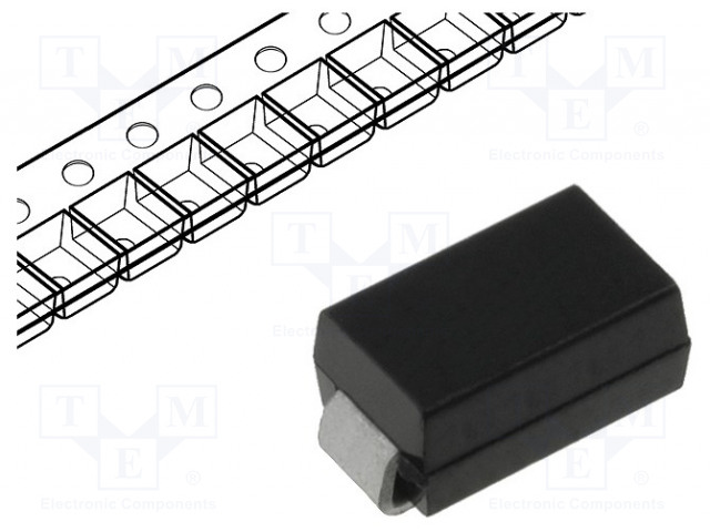 SCHOTTKY TASASUUNTAUSDIODI - SMA - SMD - 30V - 1A - RULLA,TEIPPI - Diodit - STPS130A - 1