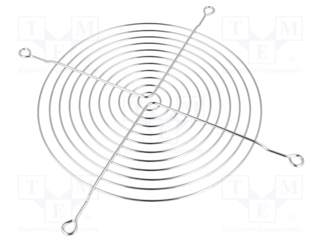 SUOJA - METALLI - 176X176MM - RUUVI - Tuulettimien suojat - FG-18A - 1