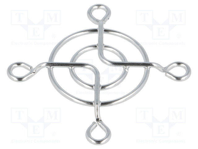 SUOJA - METALLI - 40X40MM - RUUVI - Tuulettimien suojat - FG-04A - 1