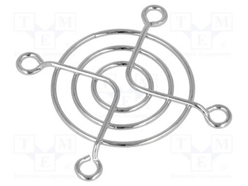 SUOJA - METALLI - 50X50MM - RUUVI - Tuulettimien suojat - FG-05A - 1