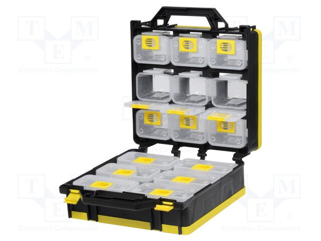 SÄILIÖSETTI - LÄPINÄKYVÄ - MUSTA - 300MM - 145MM - 330MM - Laatikot ja setit - NB-DR15A - 1