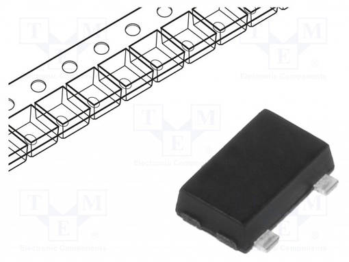 TRANSISTORI: PNP - BIPOLAARI - 20V - 4,5A - 1,96W - SOT23F - Transistorit - ZXTP25020CFFTA - 1