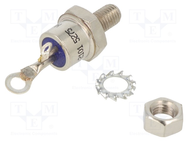 TYRISTORI: RUUVEILLA KIINNITETTÄVÄ - 1,2KV - IFMAX: 40A - 25A - IRTI - Tyristorit ja Triacit - KP25A12V-HUA - 1