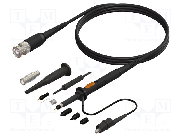 MITTAPÄÄ: OSKILLOSKOOPPIA VARTEN - PASSIIVI - 100MHZ - 1: 1,10: 1 - Oskilloskooppien mittapäät - CT2674A - 1