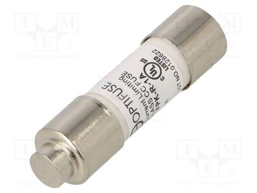1A - 600VAC - 600VDC - NOPEA - 10,4X38,1MM - Sulakkeet 10,3x38mm - FPK-R-1A - 1