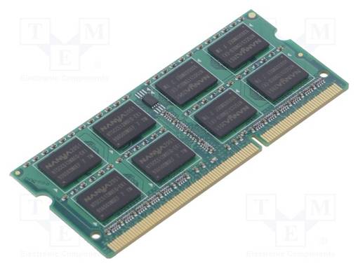 DRAM MUISTI - DDR3 SODIMM - 1600MHZ - 1,35÷1,5VDC - TEOLLISUUS- - Muistikammat - GR3S8G160D8L-SEMA - 1