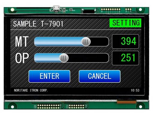 TFT NÄYTTÖ - 7" - 800X480 - VALAISTUS: LED - KOOT: 165X118,5MM - TFT-näytöt - GTWV070C3A00PA - 1