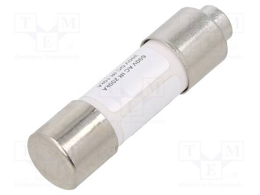 15A - 600VAC - 300VDC - AIKAVIIVESULAKE - Sulakkeet 10,3x38mm - TPK-R-15A - 1