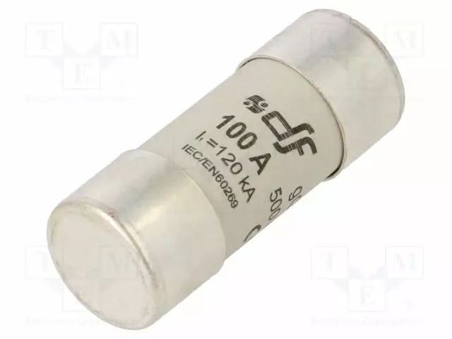 100A - 500VAC - 80VDC - GG - 22X58MM - KUPARI - Sulakkeet 22x58 mm - B22X58SW-100A - 1