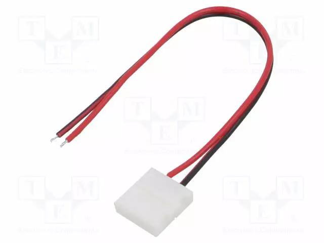 LED-NAUHOJEN LIITIN - NAUHA-KAAPELI-LIITOKSELLE - 6A - PIT: 0,1M - LED liittimet ja tarvikkeet - CLICK-10A - 1