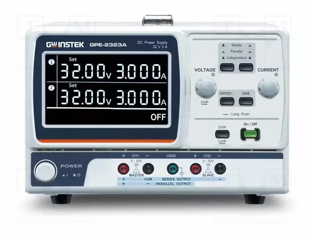 LABORATORY POWER SUPPLY: STANDARD - LINEAR,MULTI-CHANNEL - 0÷3A - Laboratorioteholähteet - GPE-2323A - 1