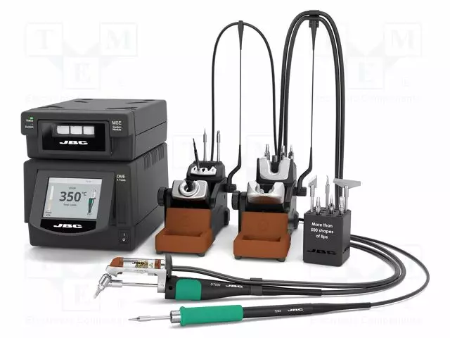 ASEMA: JUOTOS-/JUOTTEENPOISTO-150W - 150W - 90÷450°C - 90÷450°C - Juotinasemat ja juotteenpoistoasemat - JBC-DMSD-2QA - 1