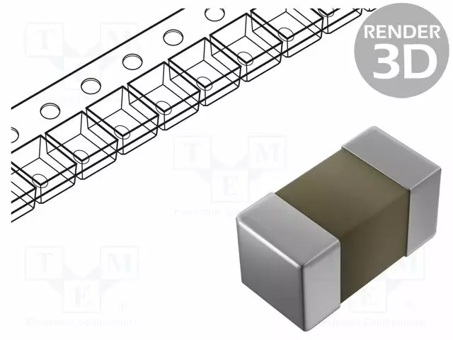 KERAAMINEN KONDENSAATTORI - MLCC - 4,7UF - 100VDC - ±10% - SMD - 1210 - MLCC SMD kondensaattorit - MSASH32NSB5475KTCA - 1