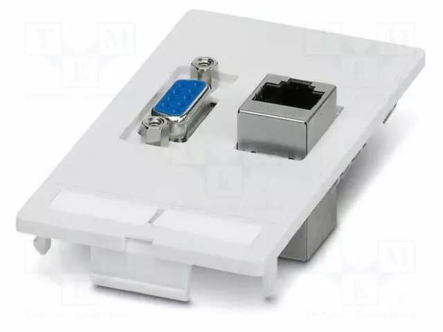 FRONT PLATE, CAT5E - Kiskoliittimet - SI-FP-R1A-D1A - 1