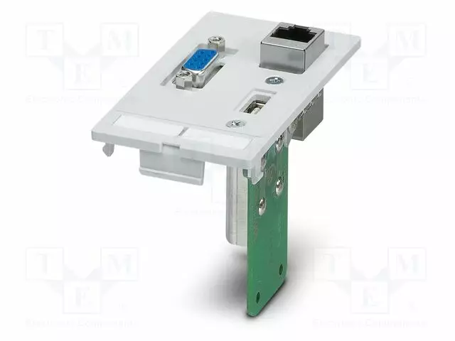 FRONT PLATE, 5 GBPS, CAT5E - Kiskoliittimet - SI-FP-R1A-U1A-D1A - 1