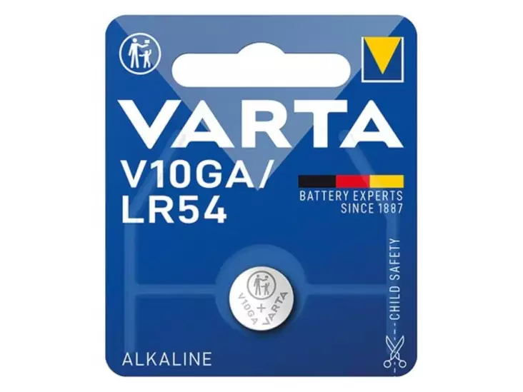 ALKALINE LR54 1.5V-50mAh 4274.101.401 (1pc/bl) - Kelloparistot - V10GA - 1