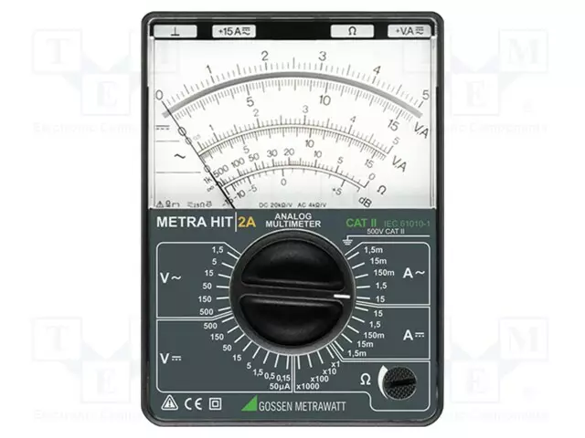 ANALOGISET YLEISMITTARIT - ANALOGINEN - 1÷1MOHM - 2UF÷200MF - IP40 - Analogiset yleismittarit - GM-M101A - 1