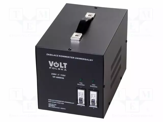 AUTOMAATTIMUUNTAJA - 110VAC,230VAC - TEHO: 5000VA - UTOISIO.1: 110V - Virtamuuntajat - VP-5000VA - 1