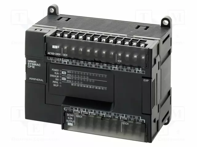 AUTOMATION MODULE: PLC PROGRAMMABLE CONTROLLER - OUT: 12 - IN: 18 - PLC ajurit - CP1E-E30SDR-A - 1