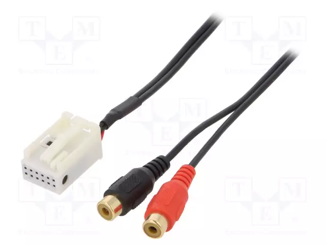 AUX-ADAPTERI - RCA - BMW - AUX ja bluetooth liitännät - C1501-RCA - 1