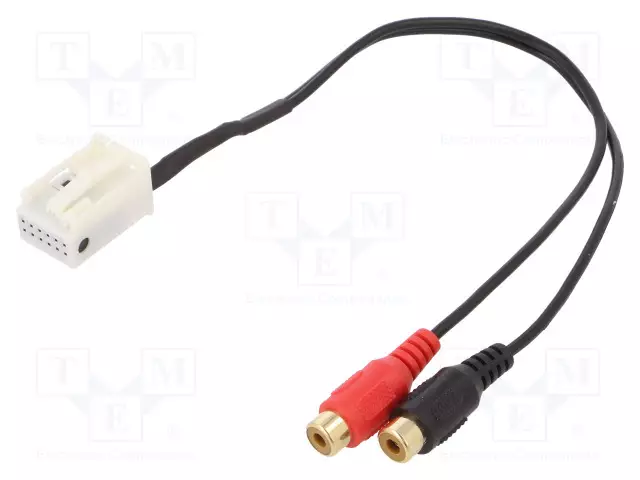 AUX-ADAPTERI - RCA - CITROËN - AUX ja bluetooth liitännät - C6501-RCA - 1