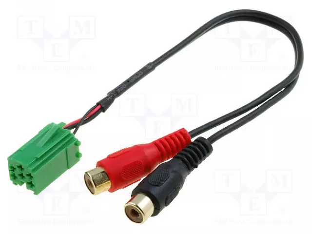 AUX-ADAPTERI - RCA - RENAULT - AUX ja bluetooth liitännät - C7001-RCA - 1