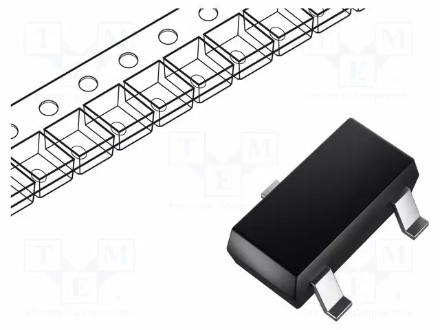 IC: REFERENSSIJÄNNITTEEN LÄHDE - 2,5V - ±0,2% - SOT23 - RULLA,TEIPPI - Jännitereferenssit ja -lähteet - piirit - LM4040B25FTA - 1