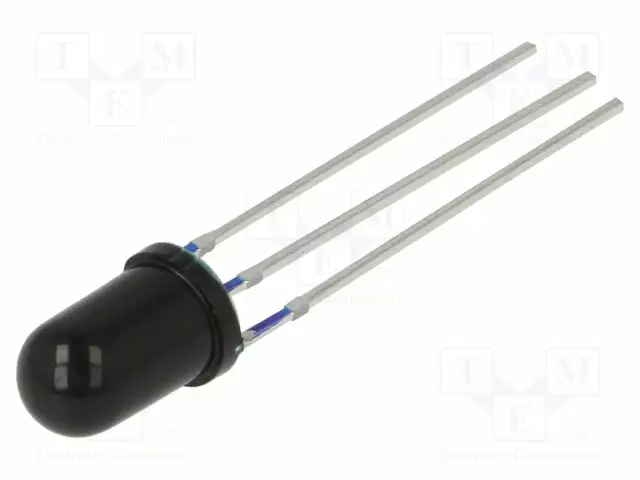 INTEGROITU INFRAPUNAVASTAANOTIN - 38KHZ - 2,7÷5,5V - 70° - 940NM - IR vastaanottomodulit - OSR38D5P73A - 1