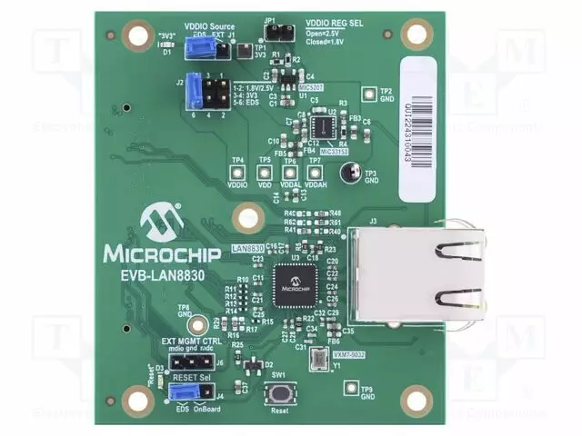 KEHITYSALUSTA - MICROCHIP - KOMPONENTIT: LAN8830 - Microchip kehityspaketit - EV03V90A - 1