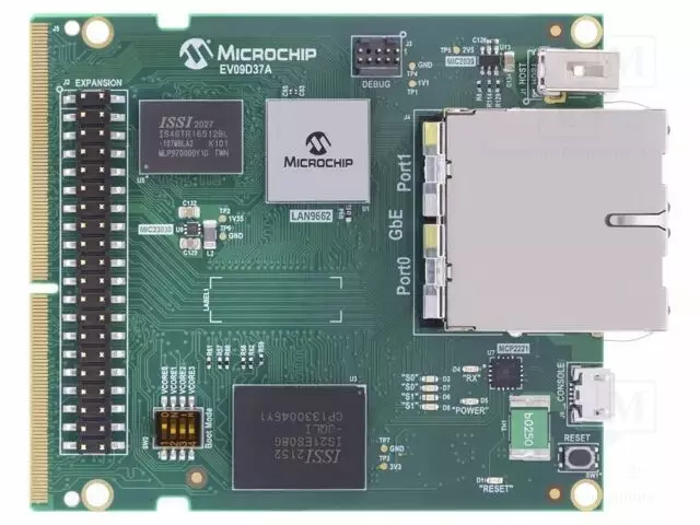 KEHITYSALUSTA - MICROCHIP - KOMPONENTIT: LAN9662 - Microchip kehityspaketit - EV09D37A - 1