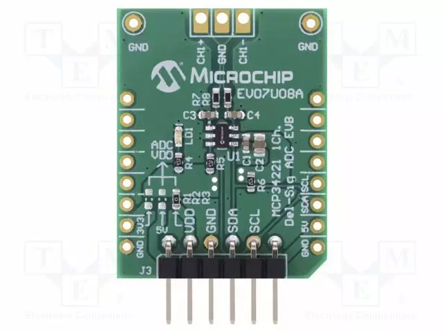 KEHITYSALUSTA - MICROCHIP - KOMPONENTIT: MCP3421 - Microchip kehityspaketit - EV07U08A - 1