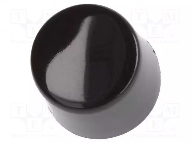 KYTKIMEN HATTU VALAISTUS: EI OLE - Ø8X6,3MM - MUSTA - MB - Standardikytkimet - AT413A - 1